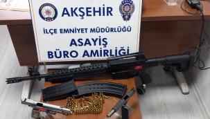 RUHSATSIZ SİLAHA GEÇİT YOK 