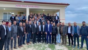 YUNAK HACIFAKILI MAHALLESİ KÖY KOĞAĞI VE MUHTARLIK BİNASI HİZMETE AÇILDI 