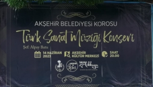 Akşehir Belediye Korosu'ndan TSM Konseri 