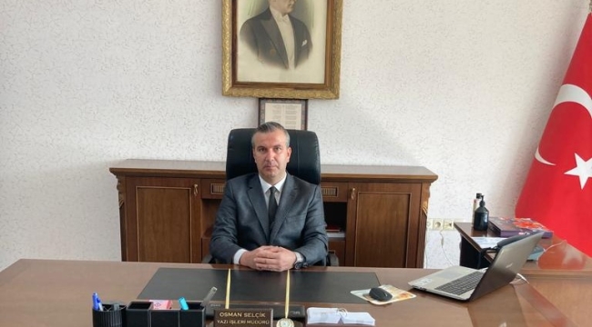 AKŞEHİR KAYMAKAMLIĞI YAZI İŞLERİ MÜDÜRLÜĞÜ'NE OSMAN SELÇİK ATANDI 