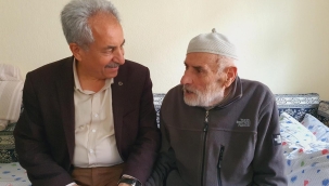 BAŞKAN AKKAYA EV ZİYARETLERİNE DEVAM EDİYOR 