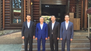 BAŞKAN AKKAYA, MÜFTÜLERİ MİSAFİR ETTİ 