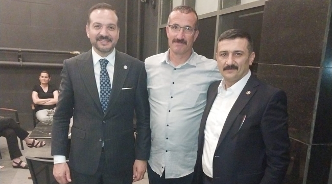 BAŞKAN KÖKER,İYİ PARTİLİ VEKİLLERLE 