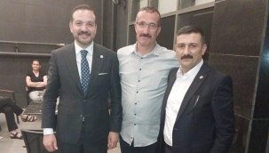 BAŞKAN KÖKER,İYİ PARTİLİ VEKİLLERLE 