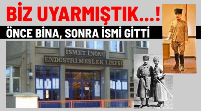 BİZ UYARMIŞTIK …!