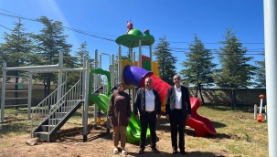 ÇOCUKLAR İSTEDİ BAŞKAN KONAK YAPTI 