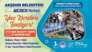 Genç AKSES Merkezi'nden Yaz Kursları 