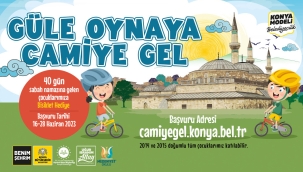 "GÜLE OYNAYA CAMİYE GEL" PROJESİNDE KAYITLAR BAŞLADI 