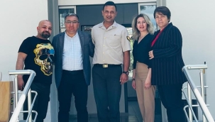 KURUM MÜDÜRLERİNDEN BOZDAĞ'A VEDA ZİYARETİ 