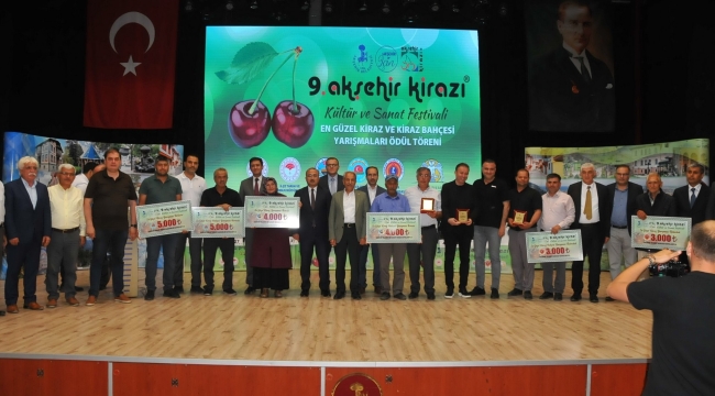 9. Akşehir Kirazı Kültür ve Sanat Festivali Yapıldı 