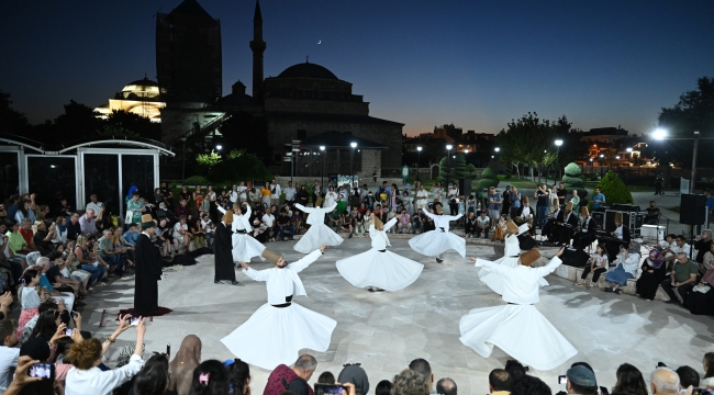 BAŞKAN ALTAY: "MEVLANA YILI'NDA KONYA'DA VE FARKLI ŞEHİRLERDE SEMA PROGRAMLARI DÜZENLİYORUZ" 