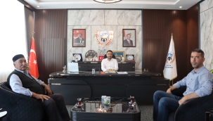 BAŞKAN MEŞE,MİSAFİRLERİNİ AĞIRLAMAYA DEVAM EDİYOR 