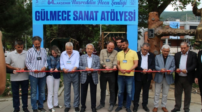 Gülmece Sanat Atölyesi Sergisi'nin Açılışı Gerçekleştirildi 