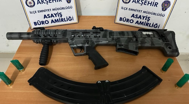 HAVAYA ARAÇTAN TÜFEKLE RASTGELE ATEŞ EDEN ŞAHIS YAKALANDI 