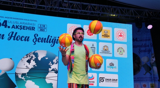 Şenlikte Jonglör, Köpük Balon ve Bilim Gösterilerine Yoğun İlgi 