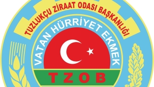 TUZLUKÇU ZİRAAT ODASI; ÇİFTÇİ ÇOK ZOR DURUMDA ! 