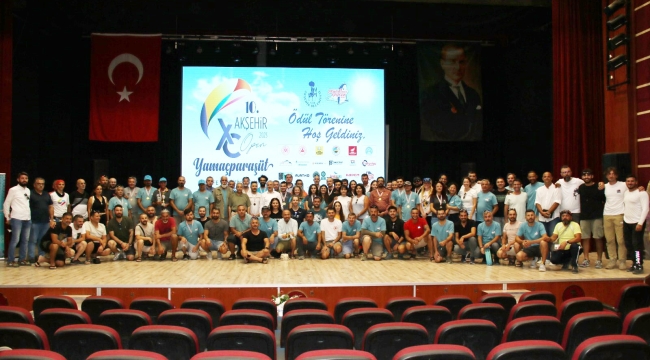 10. Akşehir XC Open 2023 Mesafe ve Eğitim Yarışması Sona Erdi 