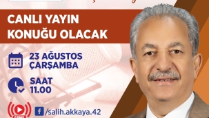 Başkan Akkaya Mega Radyo'da Canlı Yayın Konuğu Olacak 