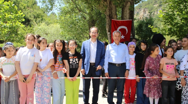 Çocuklar Yaz Kapanış Şenliğinde Doyasıya Eğlendiler 