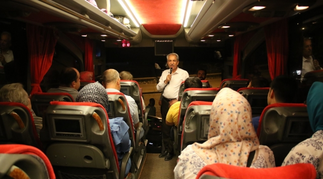 ENGELLİLER ÇANAKKALE'YE UĞURLANDI 
