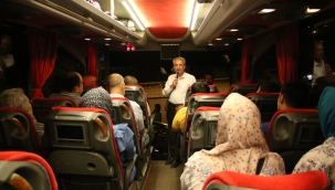 ENGELLİLER ÇANAKKALE'YE UĞURLANDI 