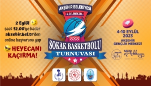 Geleneksel 3x3 Sokak Basketbolu Heyecanı Başlıyor!