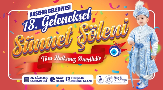 Geleneksel Sünnet Şöleni 18. Kez Düzenleniyor 