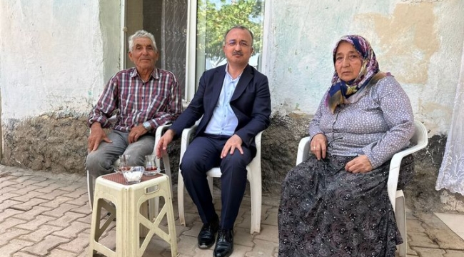 KAYMAKAM ÖZEL'DEN KIBRIS GAZİSİNE ZİYARET 