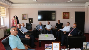 KIRATLI'DAN BAŞKAN KONAK'A ZİYARET 