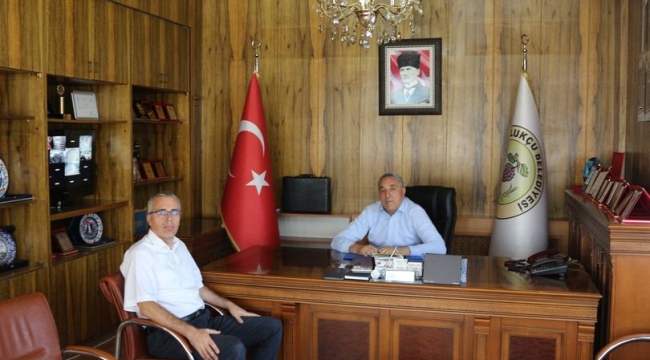 METEOROLOJİ KONYA 8.BÖLGE MÜDÜRÜ TEPE'DEN BAŞKAN AKBUĞA'YA ZİYARET 