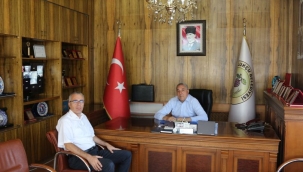 METEOROLOJİ KONYA 8.BÖLGE MÜDÜRÜ TEPE'DEN BAŞKAN AKBUĞA'YA ZİYARET 