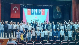 MHP AKŞEHİR'DE BAŞKAN DİLBER GÜVEN TAZELEDİ