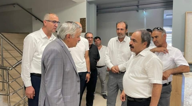 MİLLETVEKİLİ SELVİ'DEN İŞCAN'A ZİYARET
