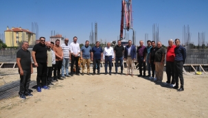 TOBB TARAFINDAN YAPILACAK OKULUN TEMELİ ATILDI 