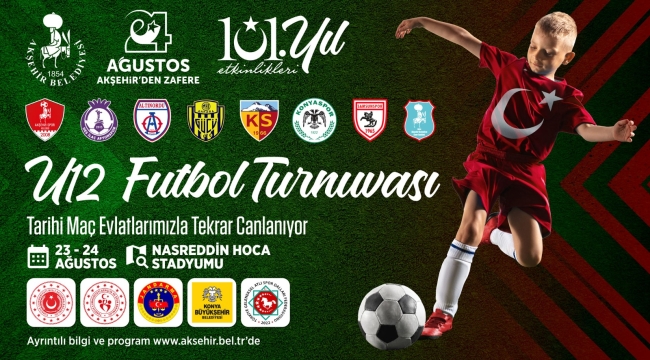 U-12 FUTBOL MÜSABAKALARI BAŞLIYOR! 