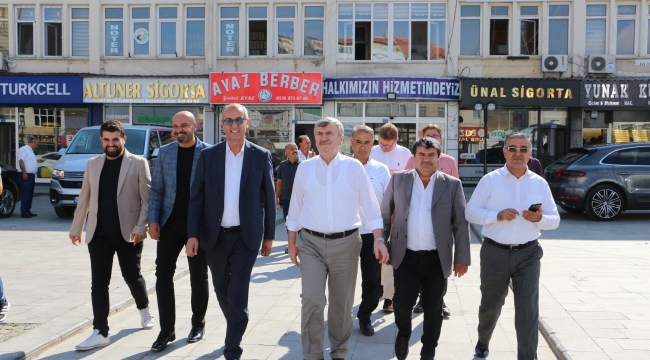 AK PARTİ KONYA MİLLETVEKİLİ TAHİR AKYÜREK'İN YUNAK ZİYARETİ 