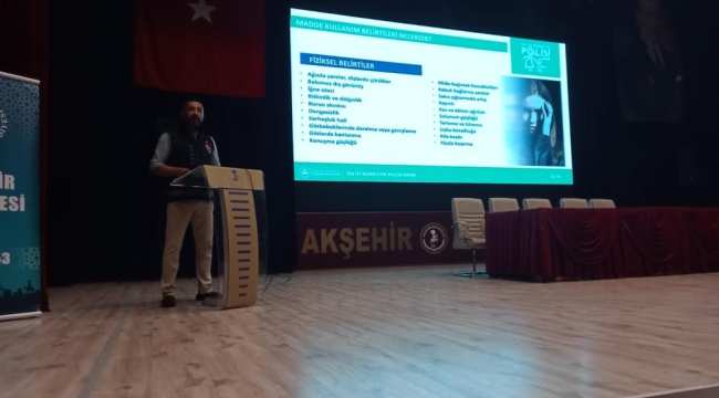 AKŞEHİR'DE 'EN İYİ NARKOTİK POLİSİ ANNE' 