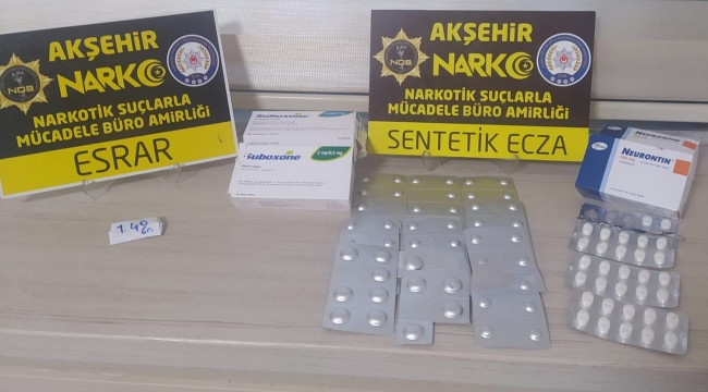 AKŞEHİR'DE UYUŞTURUCUYA GEÇİT YOK