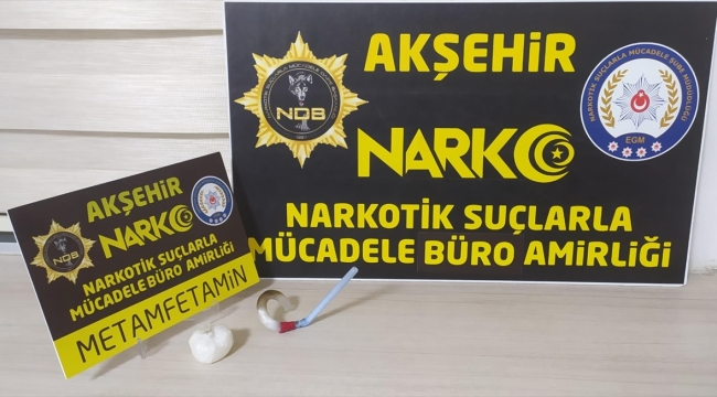 Akşehir Narkotik'den uyuşturucu operasyonu