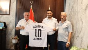 BURSA YUNAKLILAR DERNEĞİ'NDEN BAŞKAN MEŞE'YE ZİYARET