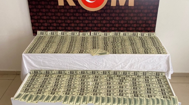 Konya'da 330 Bin lira sahte paralar kalorifer peteğinden çıktı 