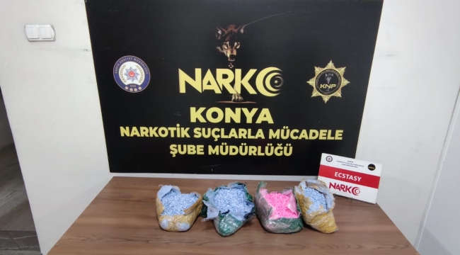 Konya polisinden operasyon! 18 gözaltı 