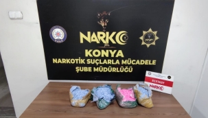 Konya polisinden operasyon! 18 gözaltı 