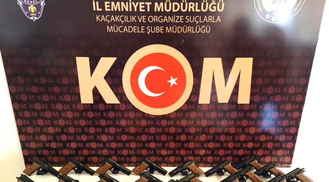 Konya polisinden silah kaçakçılarına darbe! 4 kişi yakalandı