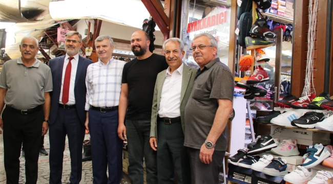 MİLLETVEKİLİ AKYÜREK AKŞEHİR'DE VATANDAŞLARLA BİR ARAYA GELDİ 