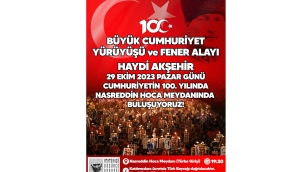 ADD'DEN BÜYÜK CUMHURİYET YÜRÜYÜŞÜNE DAVET 