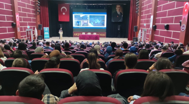 AKŞEHİR'DE NARKOGENÇLİK SÖYLEŞİSİ 