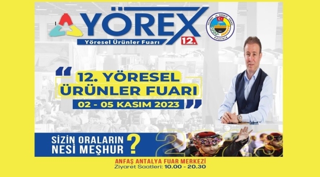 AKŞEHİR YÖREX'DE YERİNİ ALIYOR 
