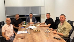 AKŞEHİRLİ SANAYİCİLER,BAKAN YARDIMCISI ORUÇ BABA İNAN İLE 