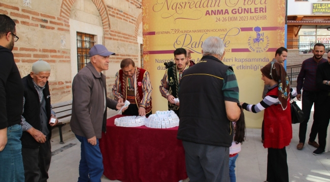 AKŞEHİRLİLER NASREDDİN HOCA İÇİN DUALARDA BULUŞTU 